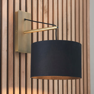 Campra CAM624097 Wall Light Matt Brass