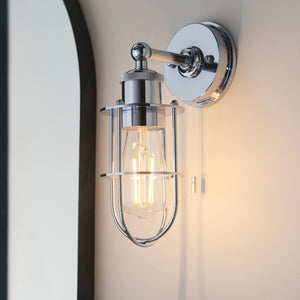 HAY509246 Haydn Wall Light Chrome