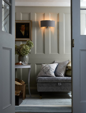 Laura Ashley LA3727710-Q Sorrento Wall Light Polished Nickel
