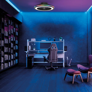 Gamer M8292 Ceiling Fan Black