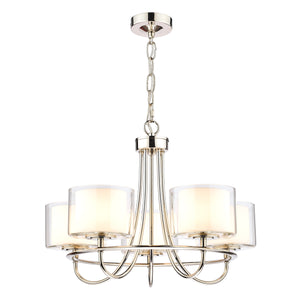 Laura Ashley LA3703637-Q Southwell 5 Light Pendant