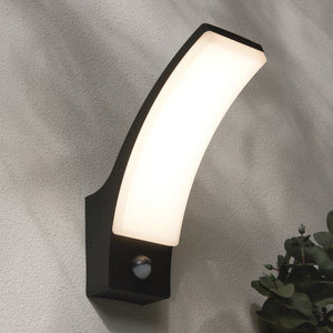 CZ44226BLK Batsu LED Wall light with PIR