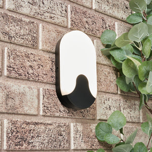 CZ34016BLK Turus LED Oval Bulkhead