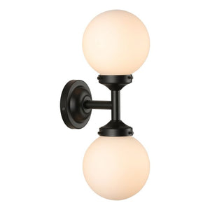 David Hunt Buckley Bathroom Double Wall Light IP44