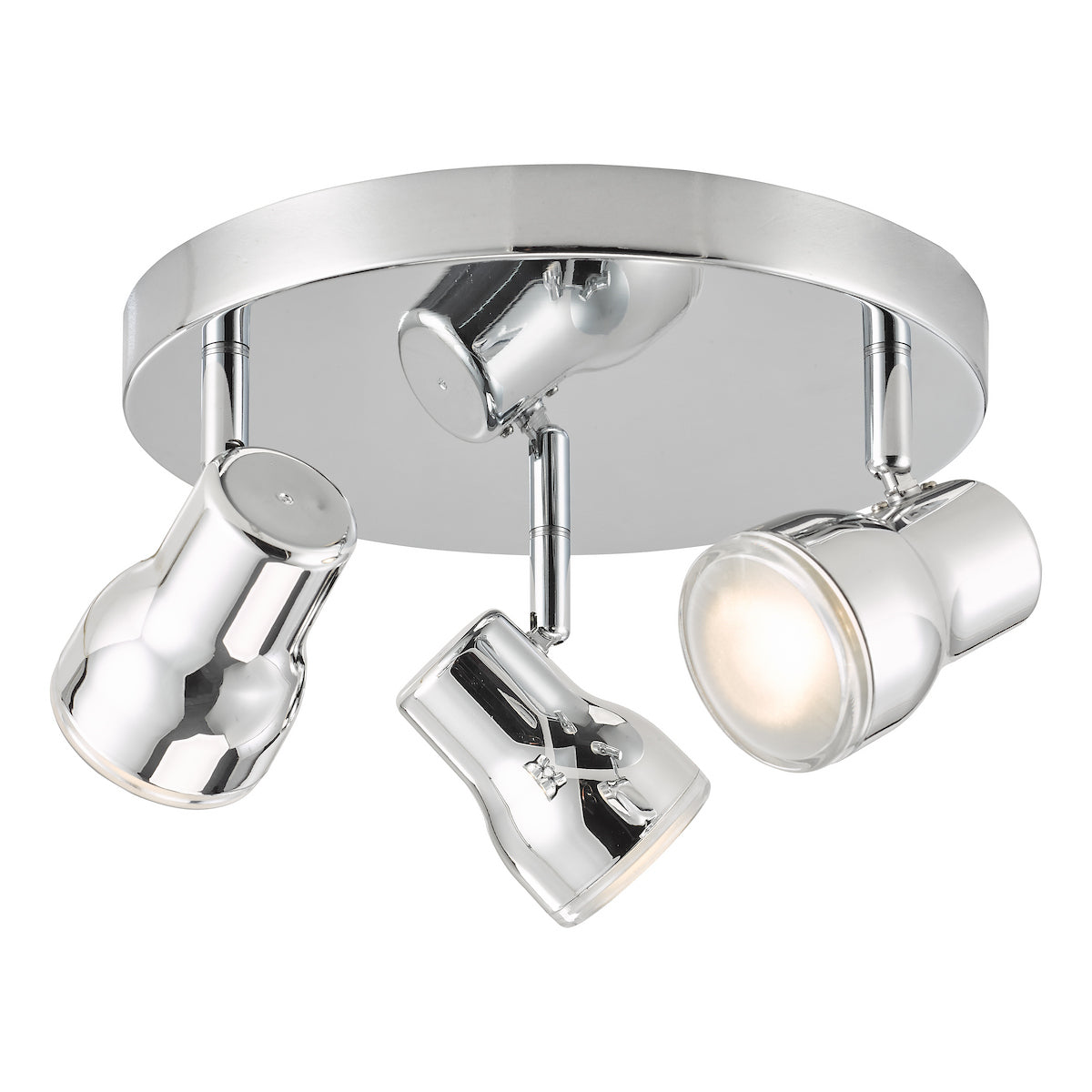 DAR Clint 3 Light IP44 Spotlight