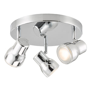 DAR Clint 3 Light IP44 Spotlight