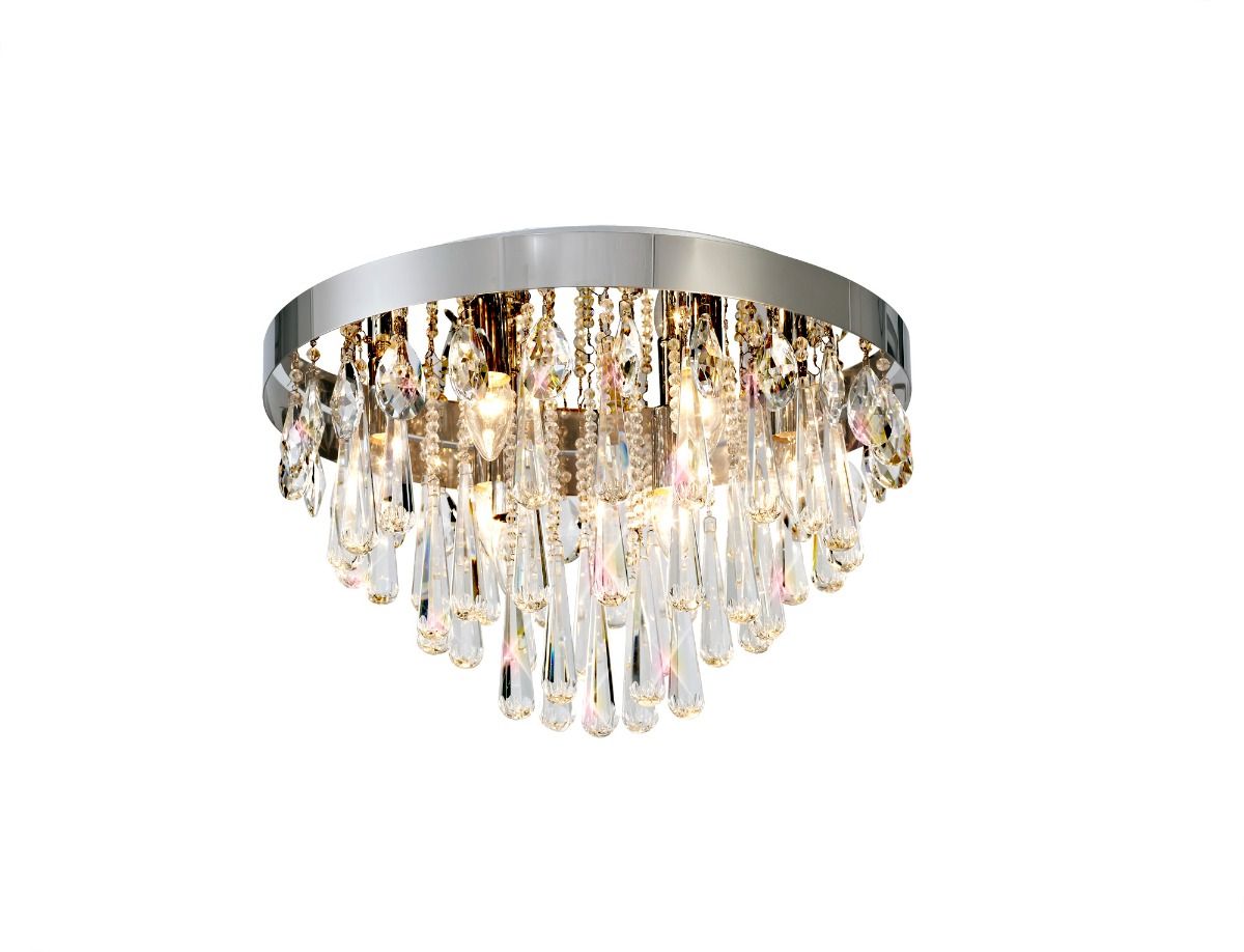Diyas IL31433 Sophia 10 Light Ceiling Light