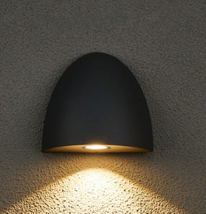 EM0015 PAIGE Domed Wall Light 3W LED 3000K IP44