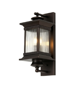 EM0806 Lang IP54 Wall Light Oil Rubbed Brass