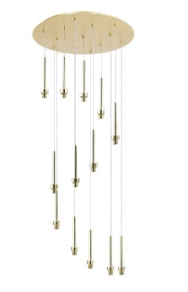 Spacek 13 Light G9 Universal 2.5m Round Multiple Pendant