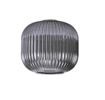 Aniston 20cm Round Ribbed Pumpkin