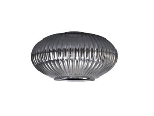 Aniston 20cm Oval Sphere Ribbed