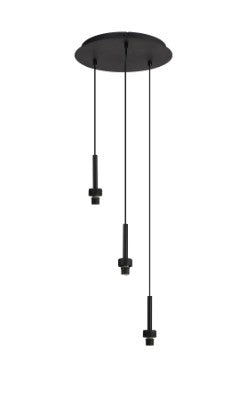 Spacek 3 Light G9 Universal 2m Round Pendant