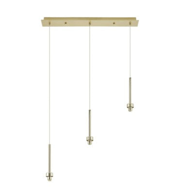 Spacek 3 Light G9 Universal 2m Linear Pendant