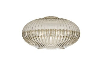 Aniston 20cm Oval Sphere Ribbed