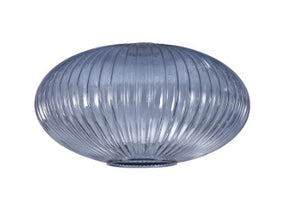 Aniston 30cm Oval Ribbed Sphere