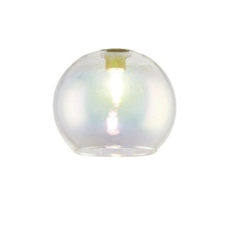 Spacek 14x12cm Open Mouth (F) Round Globe Glass Shade
