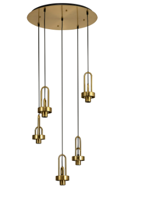 Aniston 5 Light Round Suspension