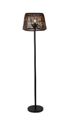 EM5215 PAIGE Rattan Plastic Shade Floor Lamp E27 IP44