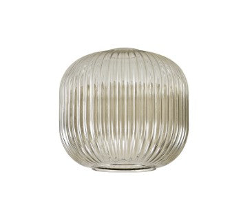 Aniston 20cm Round Ribbed Pumpkin