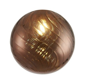 Spacek 14.5x14.5cm Round Waved (O) Glass Shade