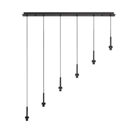 Spacek 6 Light G9 Universal 2m Linear Pendant