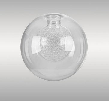 Spacek 12cm Round Clear With Inner Mesh Colour Globe (AA) Glass Shade