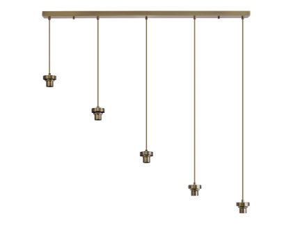 Fontaine 5 Light Linear Pendant