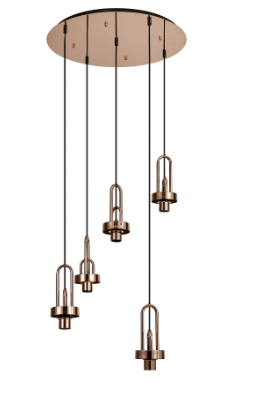 Aniston 5 Light Round Suspension