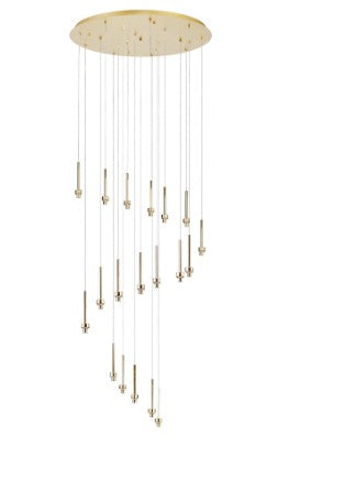 Spacek 19 Light G9 Universal 3.5m Round Multiple Pendant