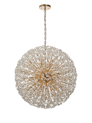 Monroe 1M Sphere Pendant French Gold / Crystal  EM5899-HSA