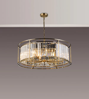 Bardem 80cm Pendant Antique Brass EM7039-HSA