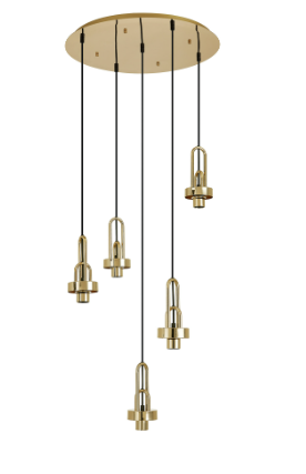 Aniston 5 Light Round Suspension