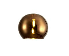 Spacek 14x12cm Open Mouth (F) Round Globe Glass Shade