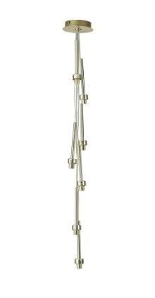Spacek 7 Light G9 Universal 1.5m Cluster Pendant,