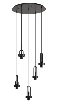 Aniston 5 Light Round Suspension