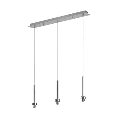 Spacek 3 Light G9 Universal 2m Linear Pendant