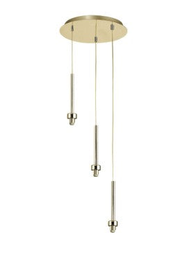 Spacek 3 Light G9 Universal 2m Round Pendant