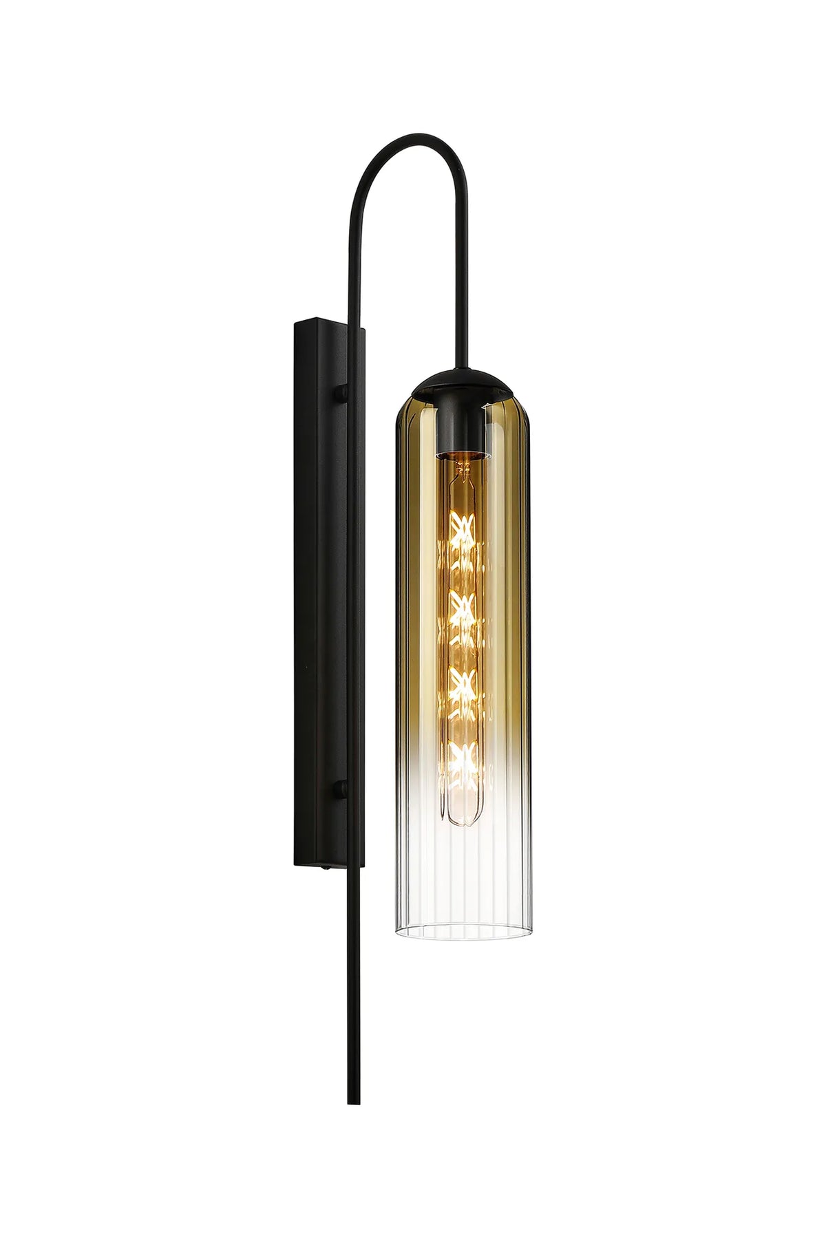 Brando Wall Light Satin Black EM0878-HSA
