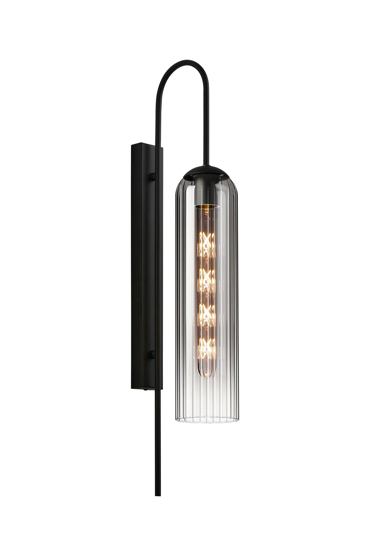 Brando Wall Light Satin Black EM0878-HSA