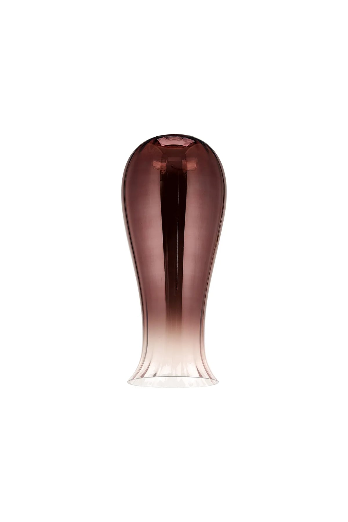 Brando Vase Ribbed Glass Light Shade 15x35cm EM7969-HSA