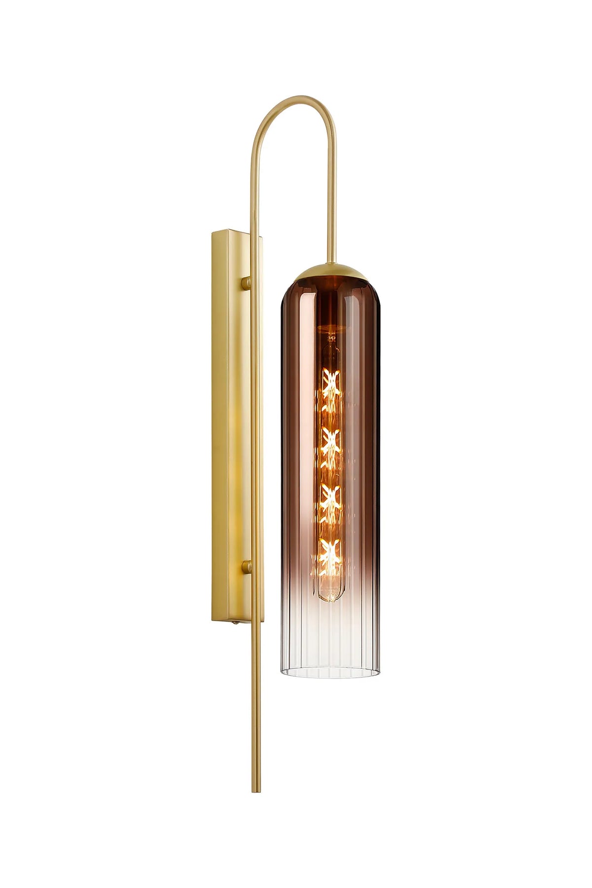 Brando Wall Light Satin Gold EM0878-HSA