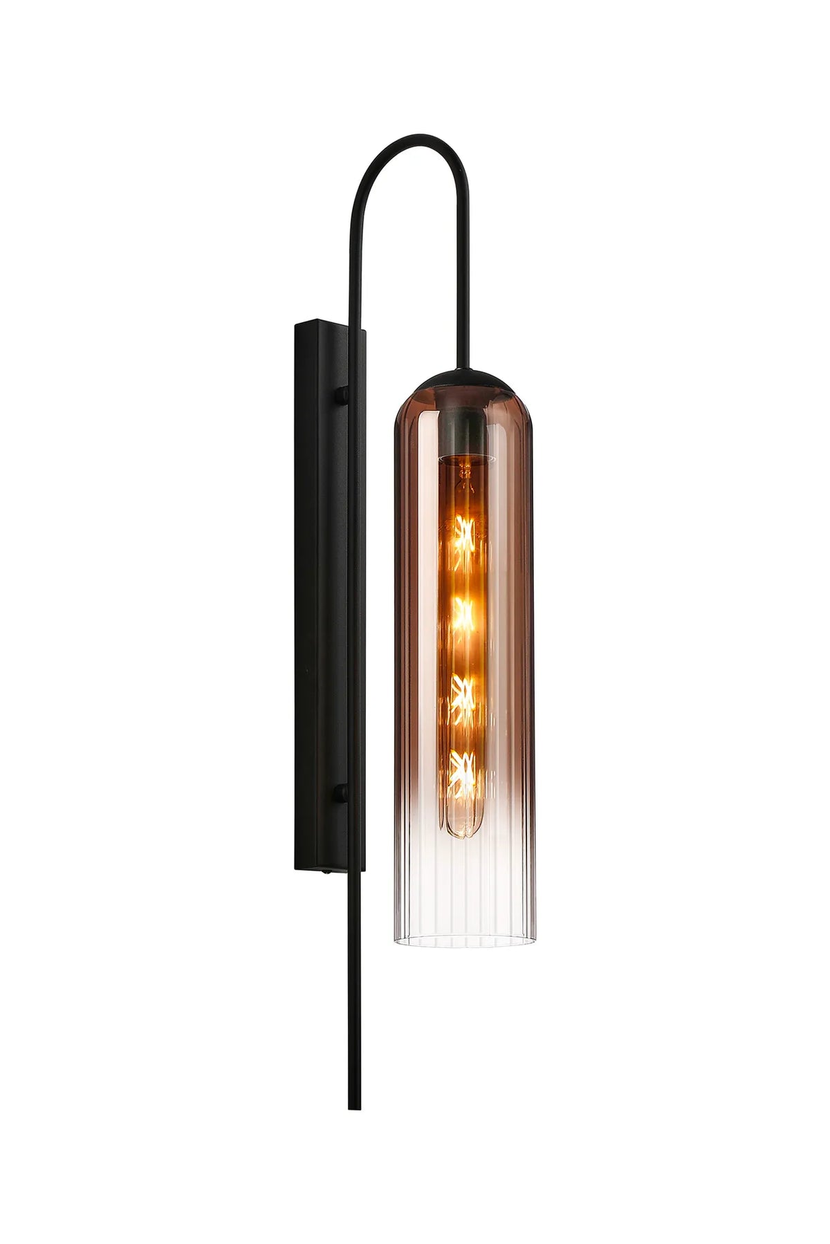 Brando Wall Light Satin Black EM0878-HSA