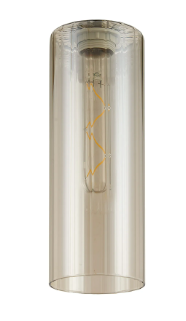 Fontaine 10 x 28cm Ribbed Slim Tube Shade