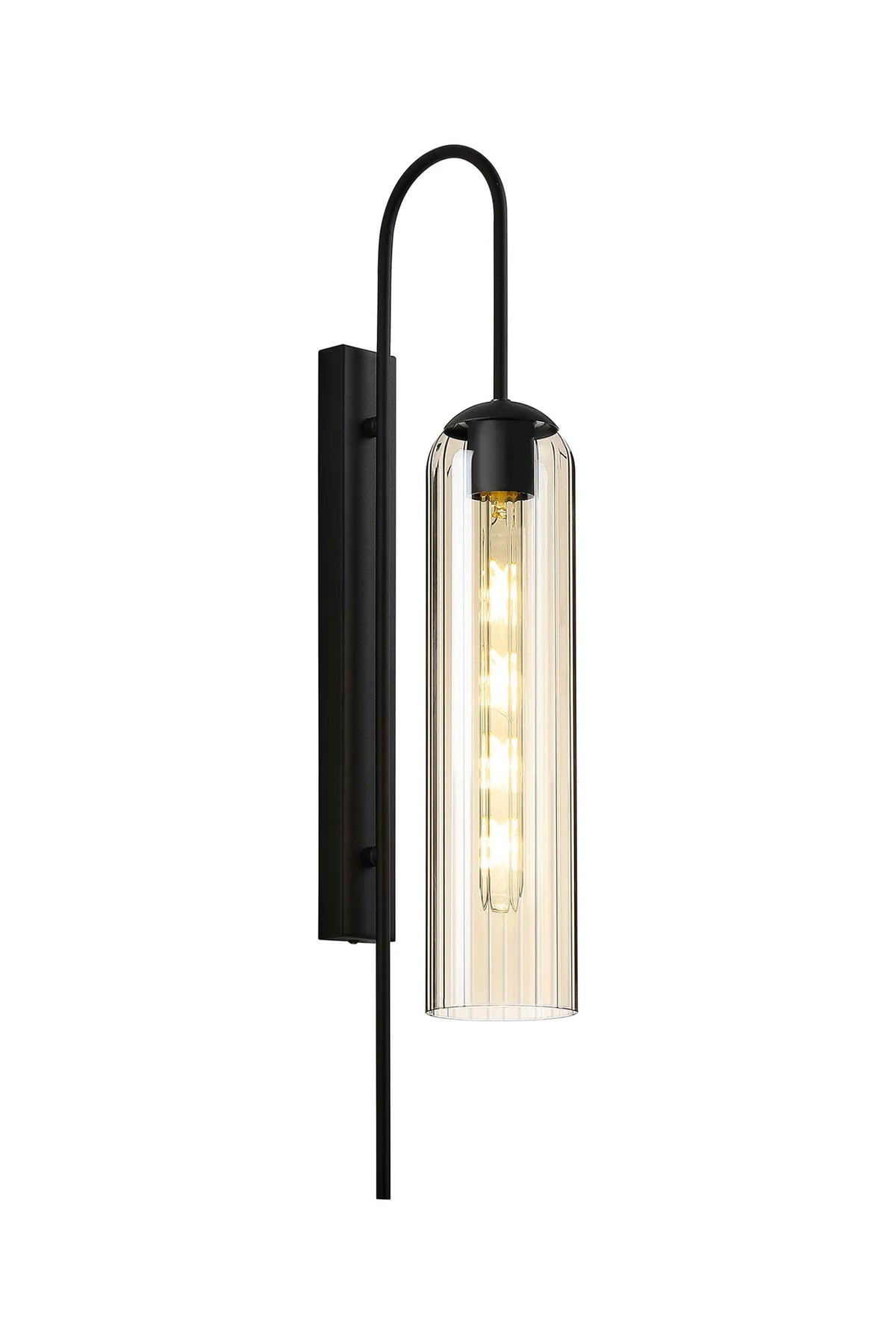 Brando Wall Light Satin Black EM0878-HSA