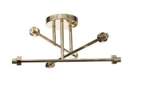 Spacek 6 Light Sputnik Semi-Flush Frame Only EM0459