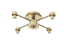 Spacek 4 Light Semi-Flush Frame Only EM7859