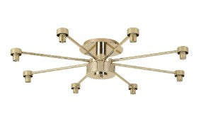 Spacek 8 Light Semi-Flush Frame Only EM9859