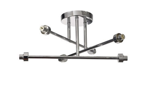 Spacek 6 Light Sputnik Semi-Flush Frame Only EM0459
