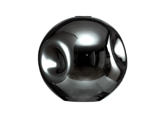 Fontaine 25 x 23cm Round Dimple Glass Shade
